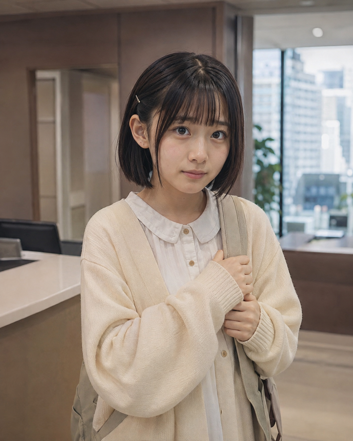 白森こはるの受付写真