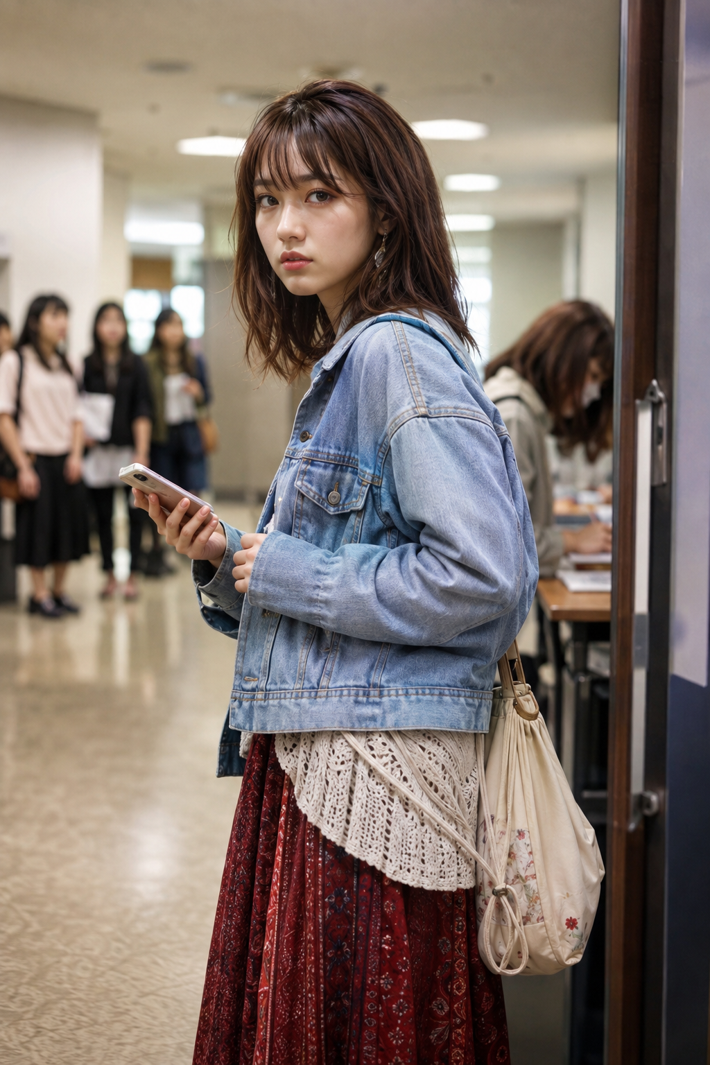 月森ジーナの受付写真