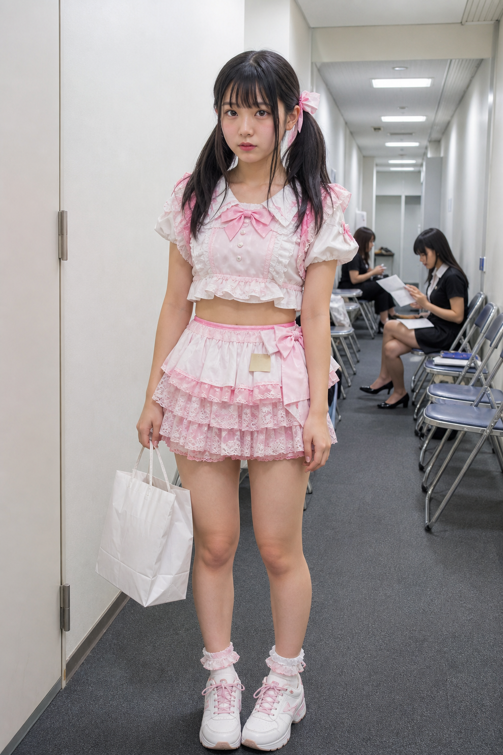 星野るなの受付写真