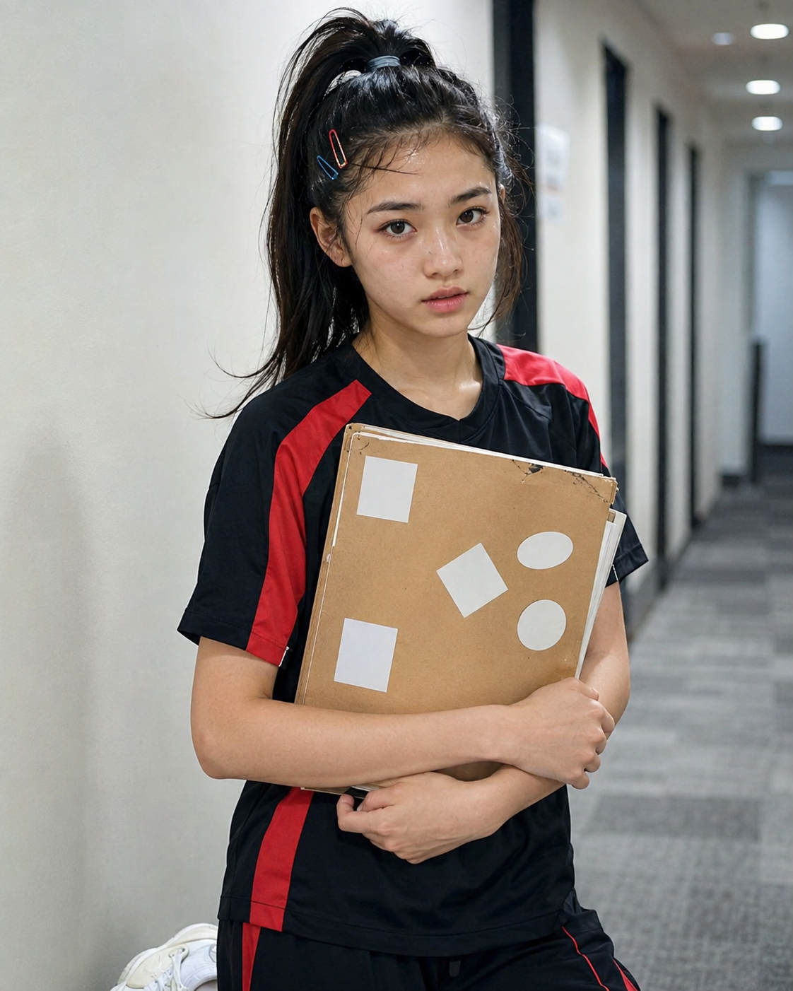 望月セイラの受付写真